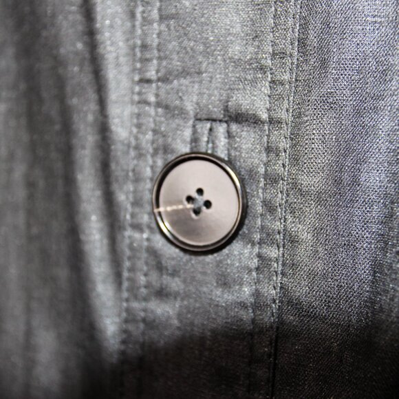 SS16 MAISON MARTIN MARGIELA LINEN TRENCH COAT 52 - Picture 7 of 12